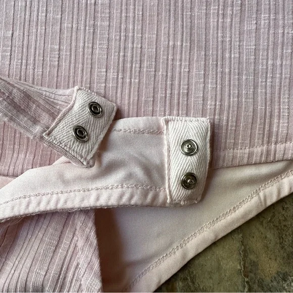 Privacy Please Olive Bodysuit in Pink Lemonade NWT Women’s Size XS - Picture 9 of 13